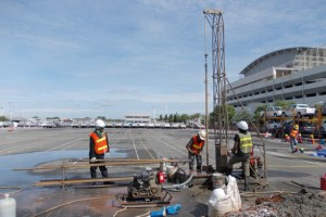 Car parking toyota samrong project