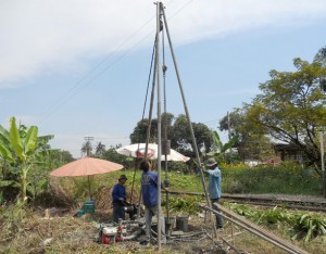 โครงการงานขยายสะพานรถไฟและงานก่อสร้างสะพานรถไฟ